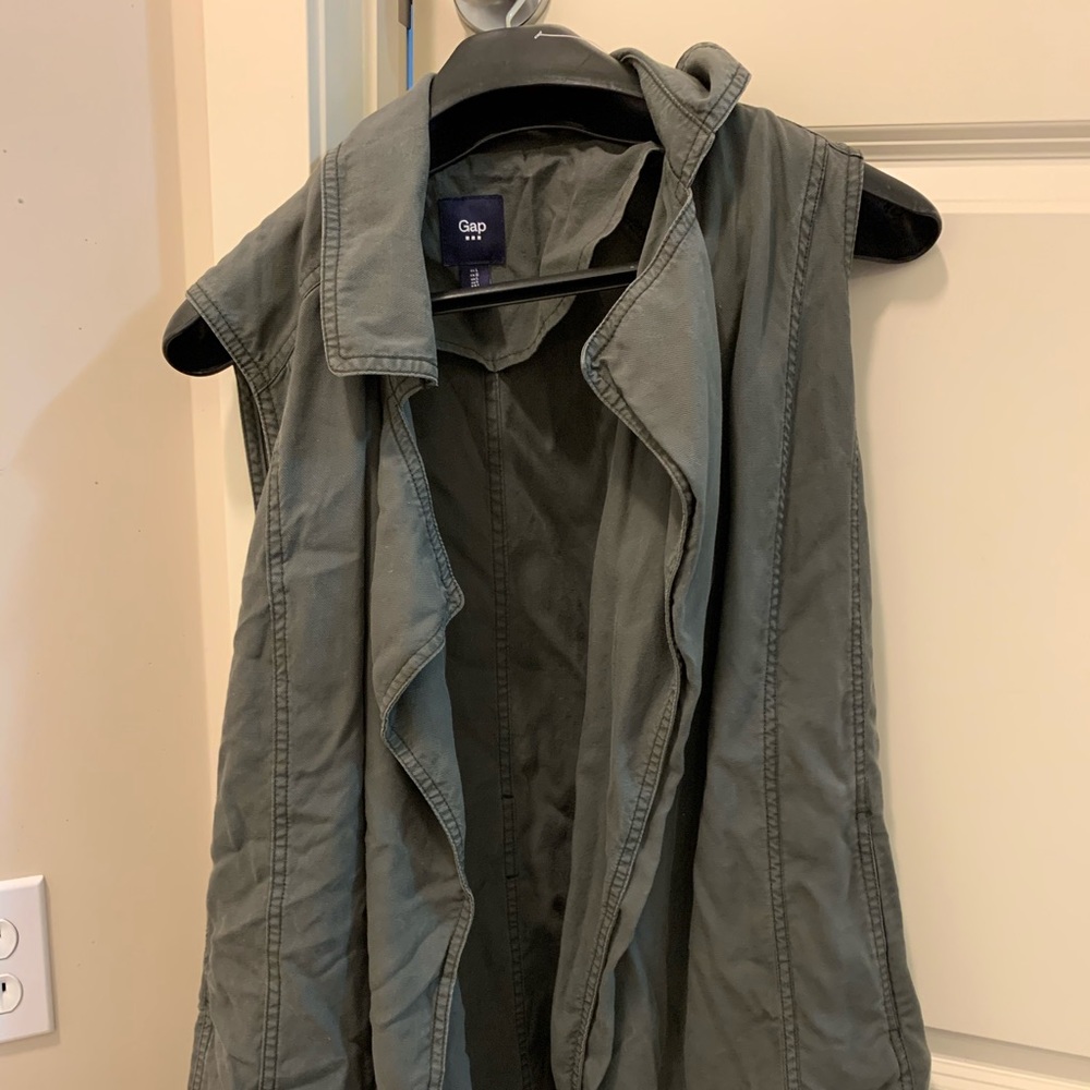 Gap army wrap dress size medium